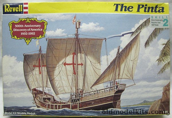 Revell 1/90 The Pinta - Columbus' Voyage of Discovery, 5631 plastic model kit